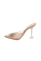 حذاء نسائي بكعب مقاس 36 – بلاستيك