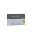 طقم تمرية زجاجية 2 حبة – شفافية راقية للضيافة