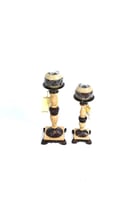 طقم حوامل شموع ADORE – أناقة دافئة بثلاث قطع فاخرة