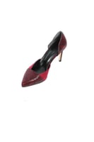 حذاء نسائي بكعب أنيق من GUSTO — جلد صناعي — مقاس 3...