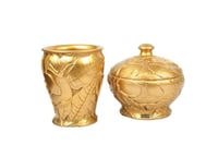 طقم ديكور جبس مطلي بالذهبي – لمسة فخامة وأناقة لمن...