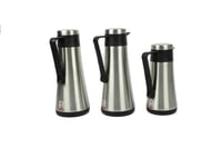 طقم ترامس ستيل فاخر – 3 قطع (حبتان 1 لتر + حبة 0.6...