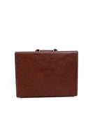 شنطة مكتب جلد بني من CHARLES DELN – أناقة عملية لر...