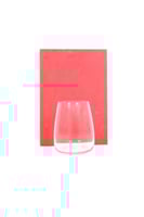 فازة زجاج أنيقة للديكور – مقاس 17×10 سم