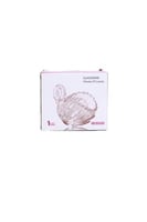 صحن مكسرات زجاج بشكل بطة – لمسة جمالية لطاولة ضياف...