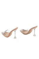 حذاء نسائي بكعب مقاس 36 – بلاستيك