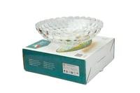 طبق فواكه زجاج كريستالي – جودة عالية من الكرز الأح...