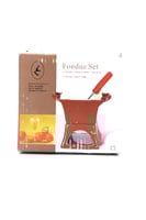 وعاء تذويب الشوكولاتة والجبن مع قاعدة شمعة سيراميك...