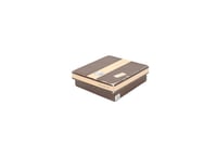 طقم فناجيل قهوة بورسلان فاخر – اللون الأبيض الكلاس...