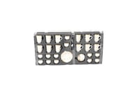 طقم فناجين وكاسات مع الصحن – 36 قطعة للضيافة الفاخ...