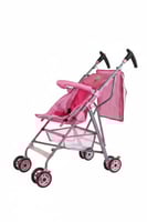 عربة أطفال Pietro باللون الوردي – عملية وخفيفة