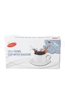 طقم أكواب قهوة مع الصحن – أناقة عملية لكل يوم