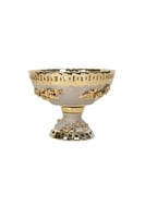 صينية فواكه مزخرفة – فخامة ذهبية وفضية تزيّن ضيافت...