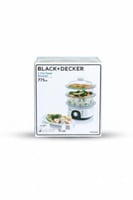 جهاز بخار طبخ الطعام من BLACK+DECKER – سعة 10 لتر