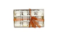 طقم فناجيل قهوة مزخرفة – تصميم أنيق من الموركي