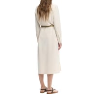 فستان أنيق، بأكمام طويلة وحزام أنيق، فستان بتصميم...