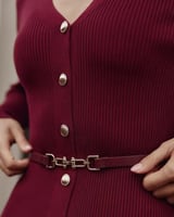 فستان ميدي من مجموعة Cryptographic للخريف والشتاء...