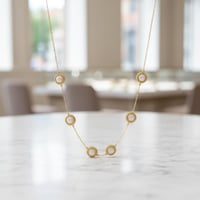 قلاده طويله من اللؤلؤ الطبيعي / LG 556