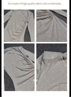 فستان ماكسي نسائي مزين بالترتر - فستان سهرة أنيق ب...