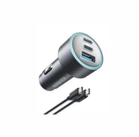 شاحن سيارة انكر 335 بقوة 67 واط بمنفذين تايب سي وم...