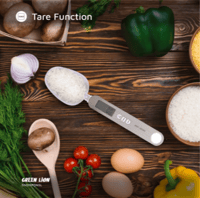 ميزان الملاعق الرقمي من جرين ليون - فضي