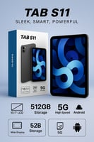 تاب Bestrio S11 بمساحة تخزين 512 قيقا و 8 رام