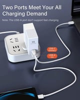 شاحن 65 واط ديجيت بلس مع كيبل ايفون