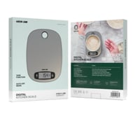 ميزان مطبخ رقمي من جرين ليون - فضي