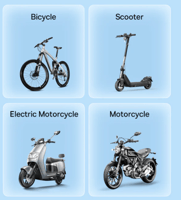 حامل هاتف للدراجة من سلسلة Baseus PrimeTrip Stick-...