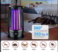 مصباح قاتل البعوض، 3000 فولت 360 درجة، صاعق الحشرا...