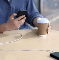 سلك شاحن انكر باورلاين الاصدار الثالث من Type-C ال...