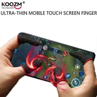 1 زوج من قفازات الإصبع للألعاب على الهاتف المحمول