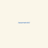 eɪsɪmetrɪkl