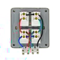مفتاح طفاية احمر اخضر مزدوج مع إضاءة كهربائي عالي...