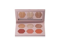 باليت الوجه الطبيعي اضاءة وبلاشر ميك اوفر22-M4001