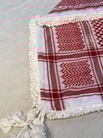 شماغ أردني مهدب