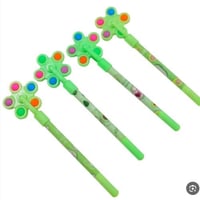 قلم حبر جاف بلعبة دوارة