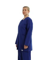 جاكيت لون ازرق 2