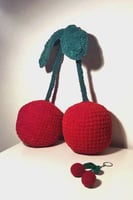 Crochet cherry