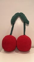Crochet cherry