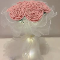 Crochet pocket flower