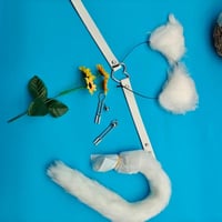 مجموعة إكسسوارات كاملة بتصميم قطط لطيفة