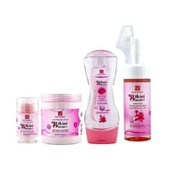 مجموعه بيكيني سيكرت الوردية، ٤ قطع من روز بيري