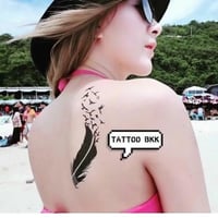 ملصق تاتو مؤقت عصري مقاوم للماء