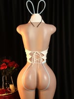 لانجري تنكري برباط بالظهر ومفتوح من الاسفل