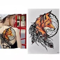 ملصق تاتو مؤقت عصري مقاوم للماء