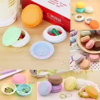 علبة حفظ الاكسوارات شكل الماكرون