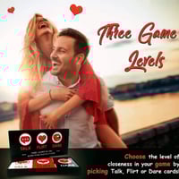 لعبة بطاقات توك فليرت دير كويسشن للأحباء والأزواج