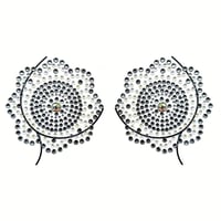 ملصقات صدرية ذاتية اللصق من الراتنج المرصع بأحجار...