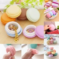 علبة حفظ الاكسوارات شكل الماكرون